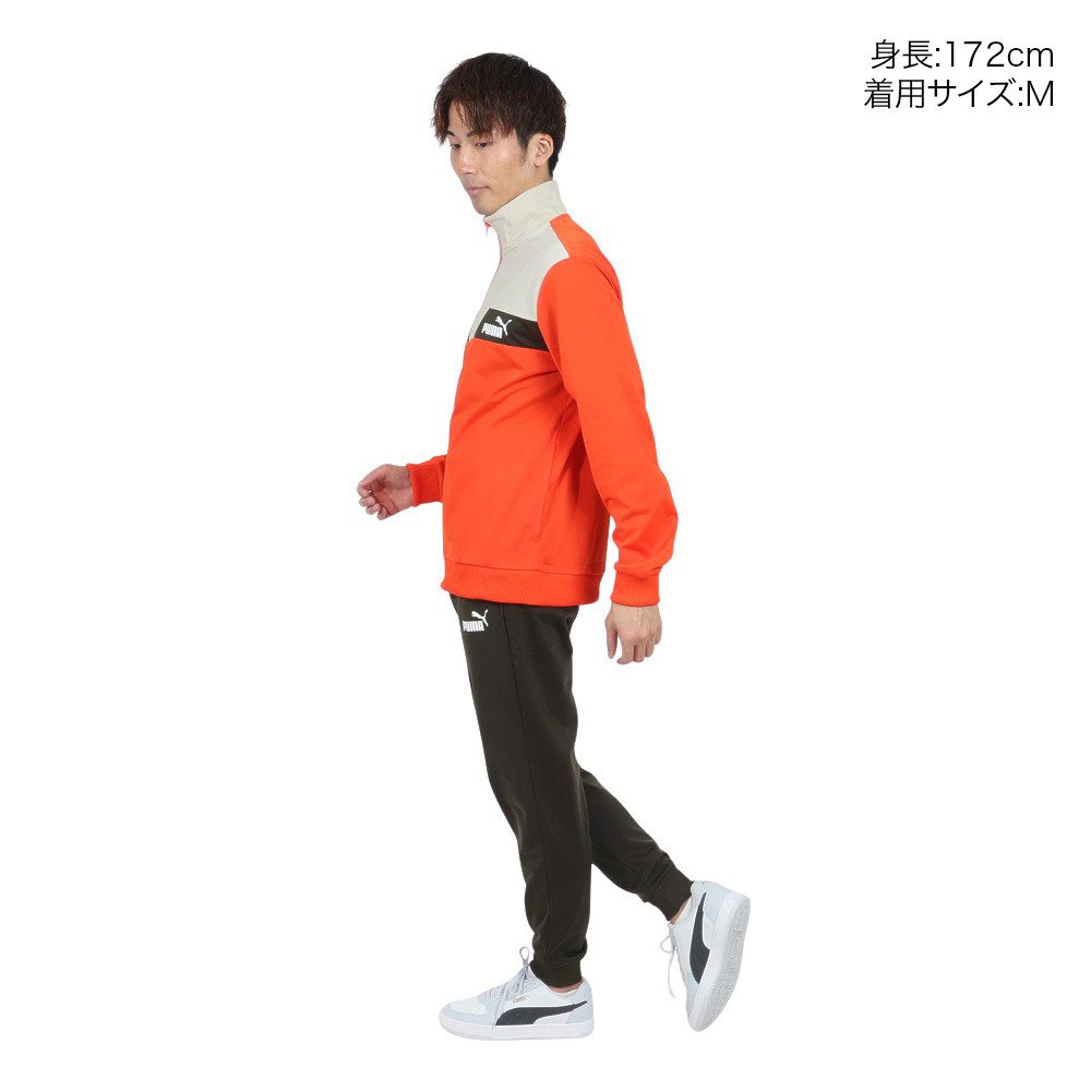 プーマ（PUMA）（メンズ）パワー ポリ スーツ 上下セット 684188 18 RED