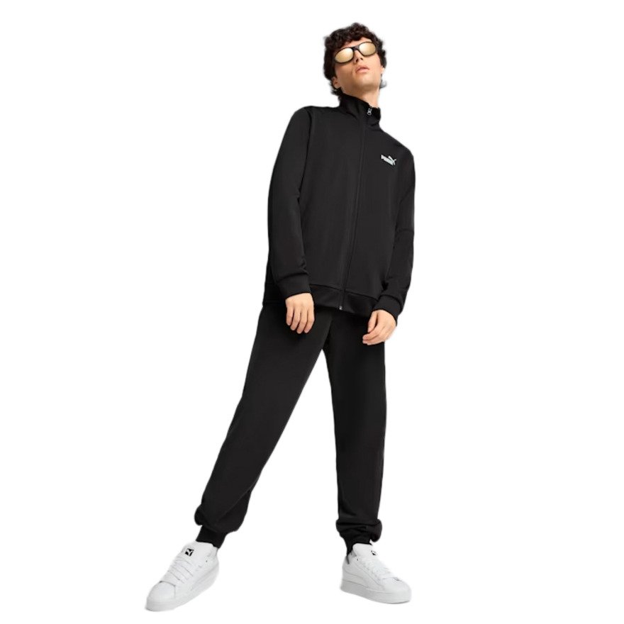 プーマ（PUMA）（メンズ）ESS ポリ スーツ 上下セット 687648 01 BLK