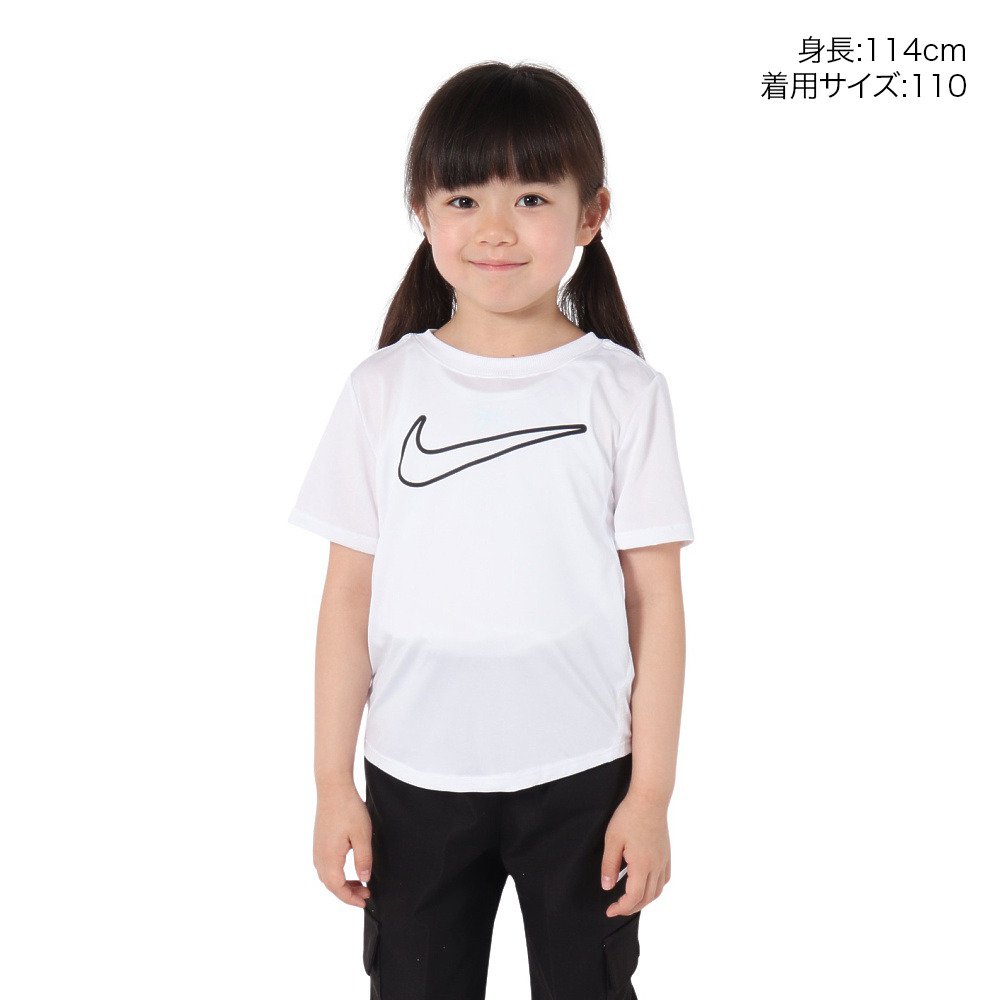ナイキ（NIKE）（キッズ）ジュニア ドライフィット 半袖Tシャツ 36M389-001