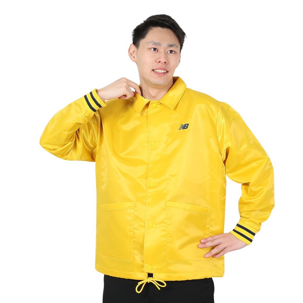 ニューバランス（new balance）（メンズ）コーチジャケット MJ41553GGL