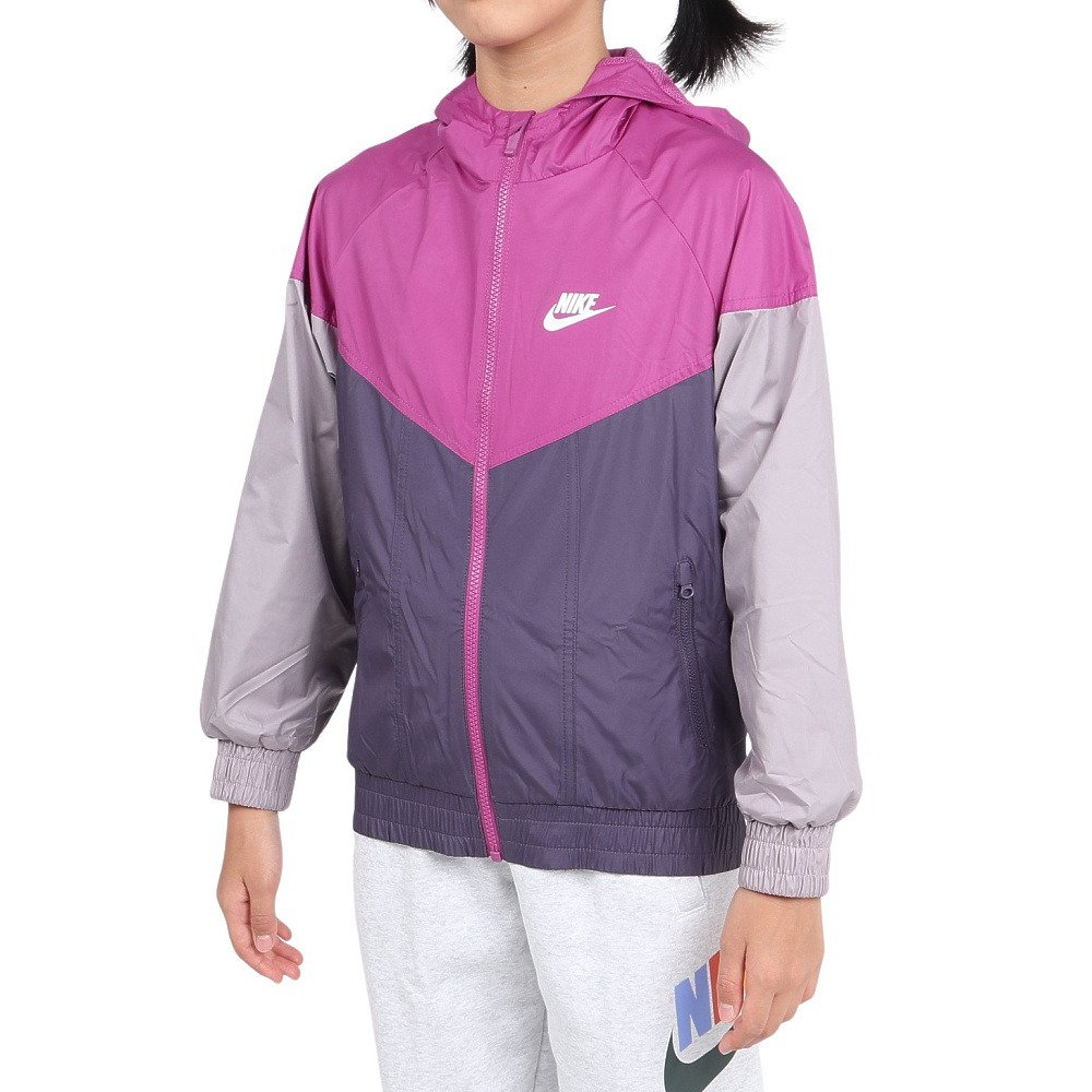 ナイキ（NIKE）（キッズ）ジュニア フーデッド レペル ジャケット