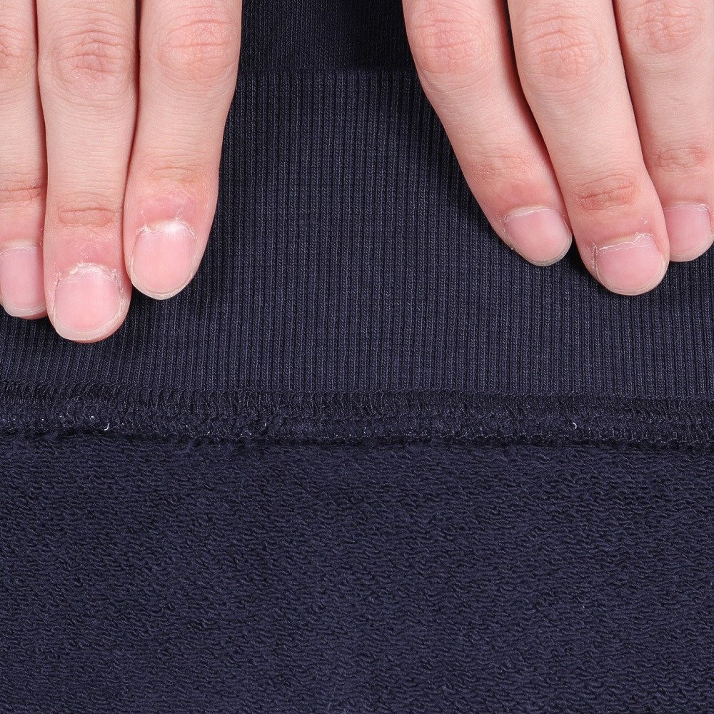 ワズアップ（WASSUP）（メンズ）ハーフジップ クルーネックスウェット