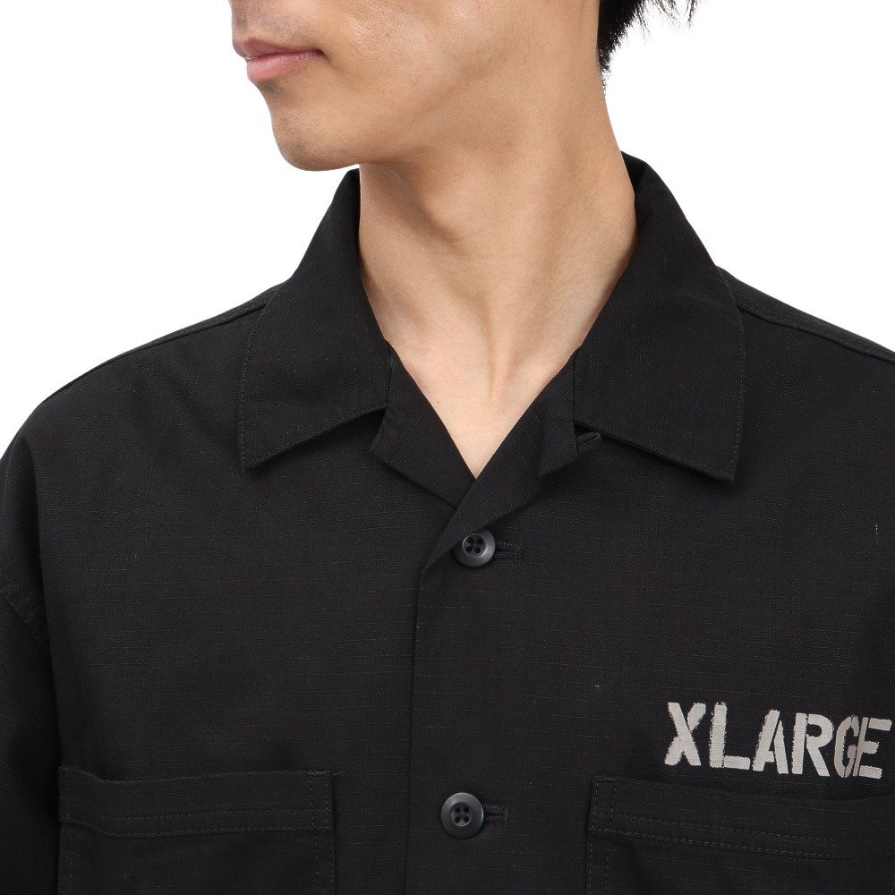 エクストララージ（XLARGE）（メンズ）RIPSTOP MILITARY シャツ