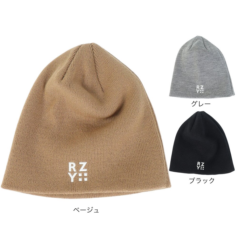 ライズ（RYZ）（メンズ）ニット帽 ベーシックビーニー RZ20ST23FW0023