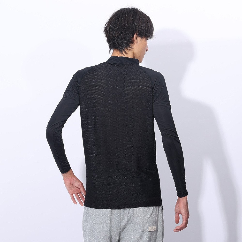クー（Coo.）（メンズ）ドライプラス メッシュ ハイネック 長袖