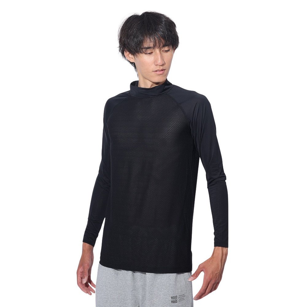 クー（Coo.）（メンズ）ドライプラス メッシュ ハイネック 長袖