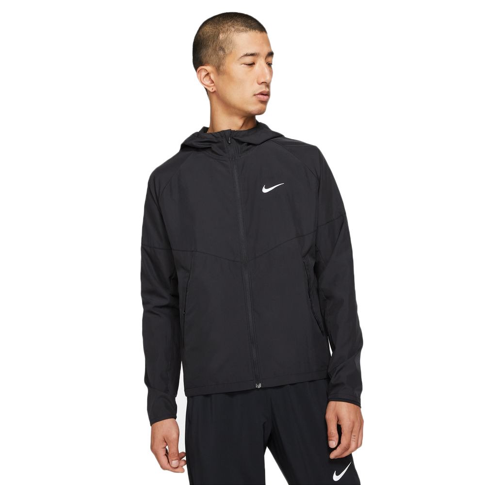 ナイキ（NIKE）（メンズ）ジャケット ランニング ブラック 黒 Repel