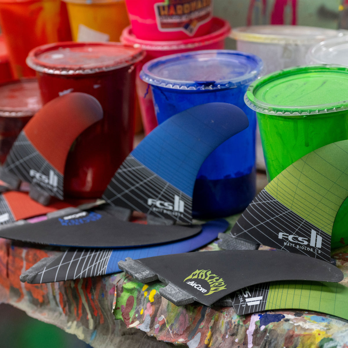 FCS II Matt Biolos Tri-Quad Fin Set - FCS US