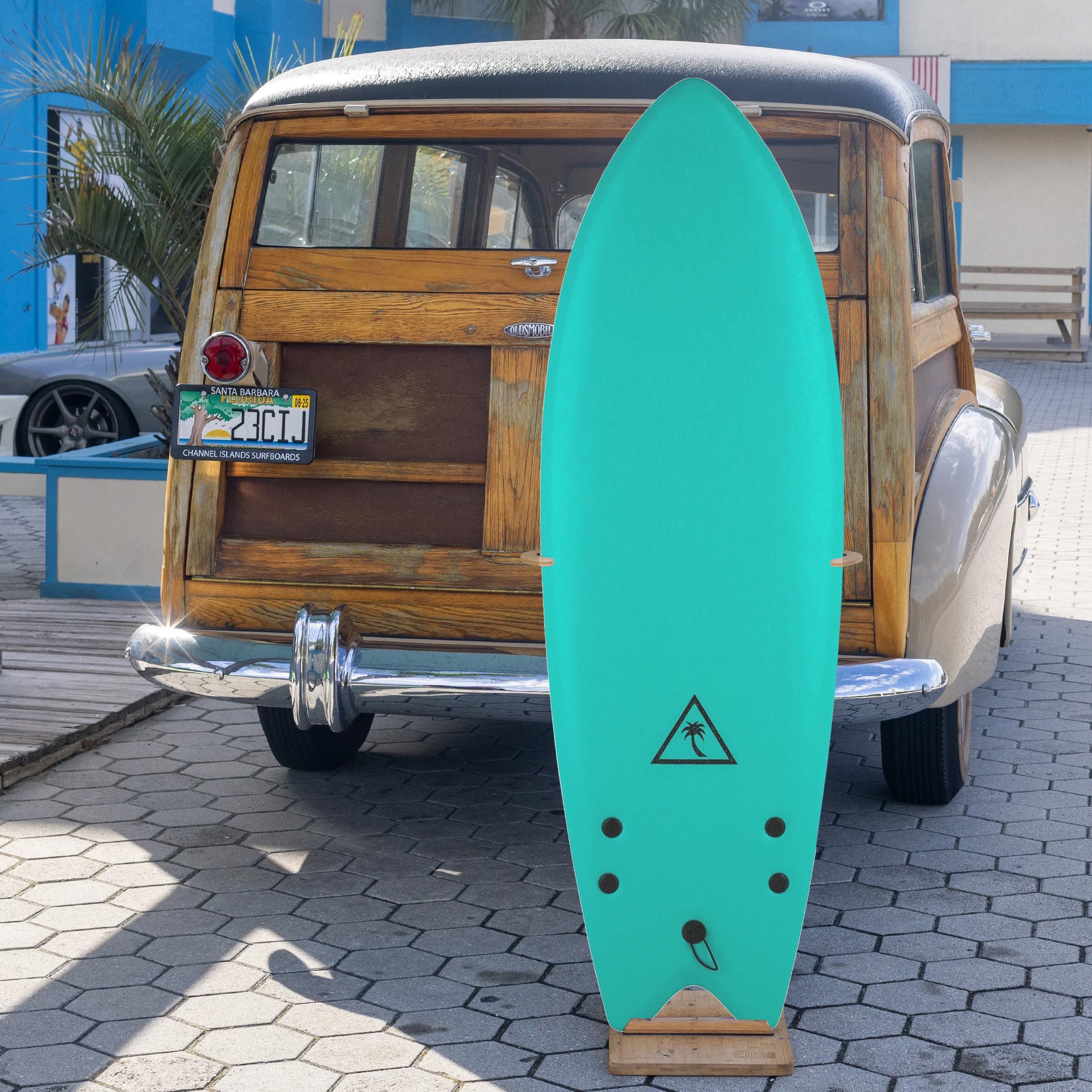 Catch Surf Heritage 5'6 Retro Fish Soft Surfboard - Turquoise