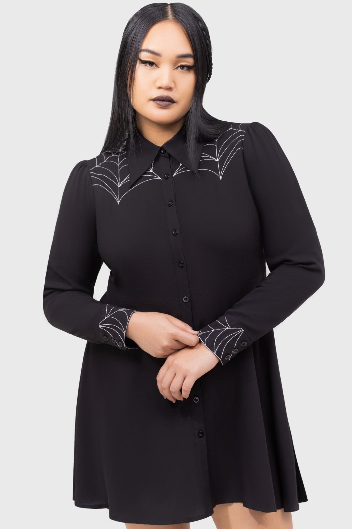 Spider Swinger Dress / 蜘蛛の巣 / ワンピース【KILL STAR】 | Spider