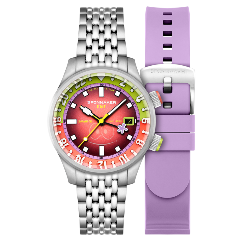 BRADNER GMT AUTOMATIC BUBBLY GRINS LIMITED EDITION｜Sponge Bob