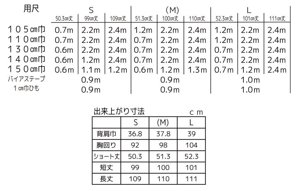 寸法図【NO.47】衿ぐりギャザーノースリーブワンピース [M便 0/1]の
