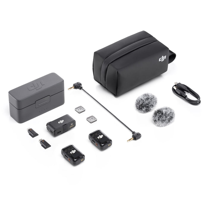 DJI Mic 2(トランスミッター×2 + レシーバー×1 + 充電ケース) - 業務用
