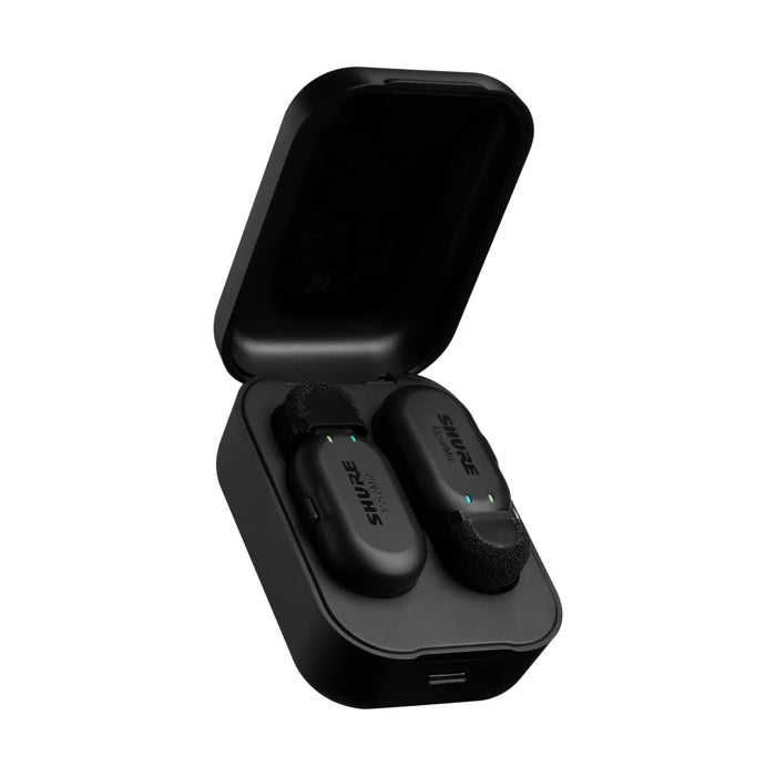 SHURE MoveMic Two 受信機キット（2本入り/充電ケース付き/受信機