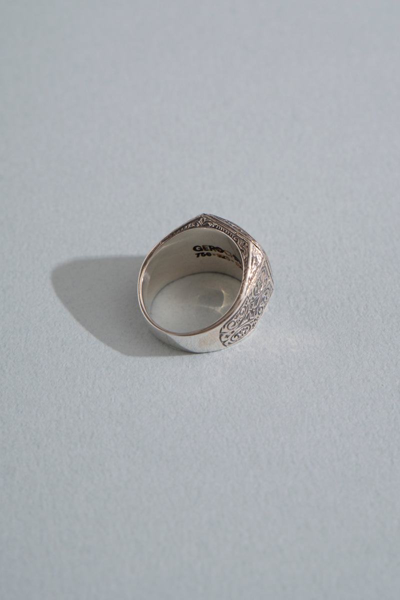 Gerochristo Monastiraki Ring 20346 ジェロクリスト シグネットリング