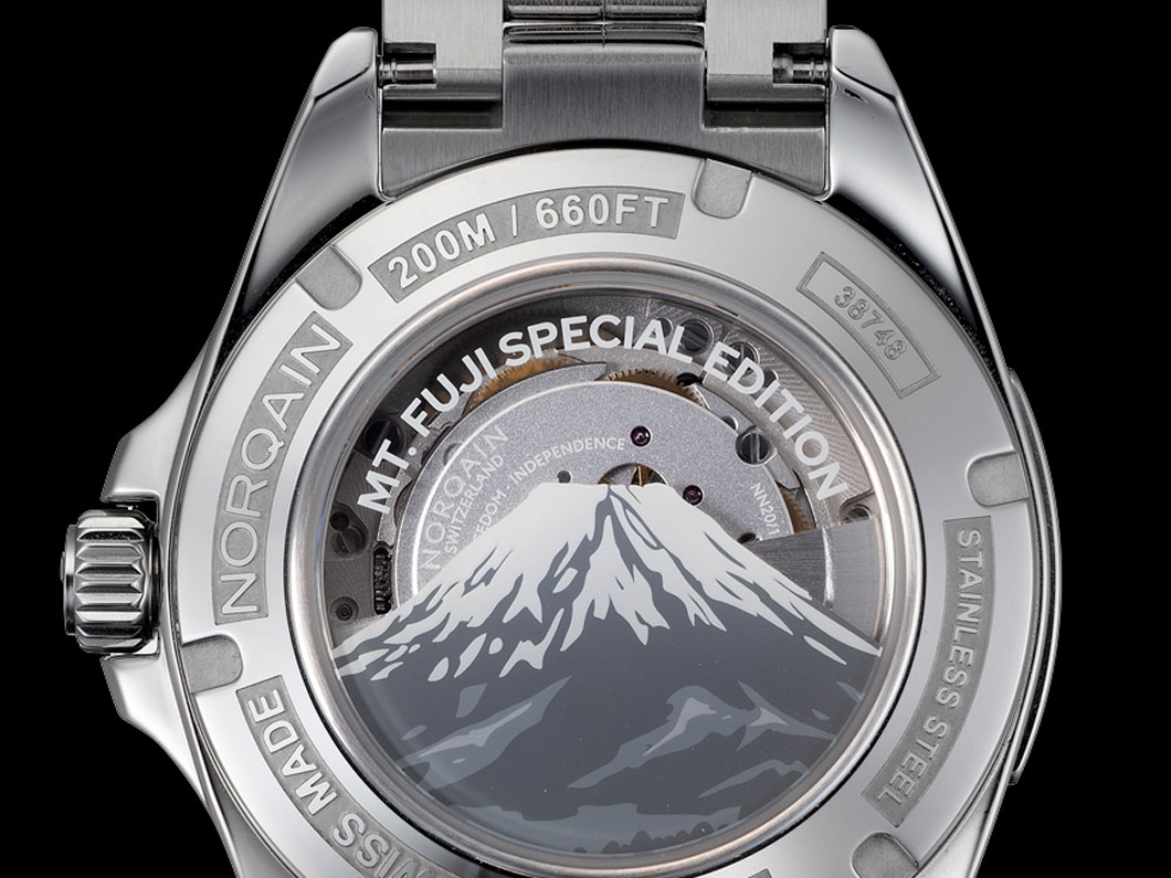 文字盤が美しい！日本の象徴“富士山”がテーマ【スイスの時計ブランド