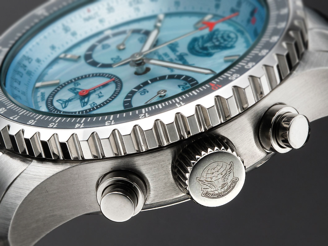 航空自衛隊“ブルーインパルス”65周年記念【パイロット仕様クロノグラフ