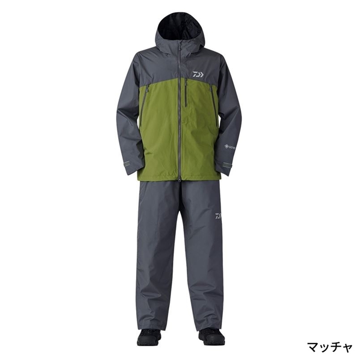 ダイワ DR-1925 ゴアテックス バーサタイルレインスーツ XL マッチャ