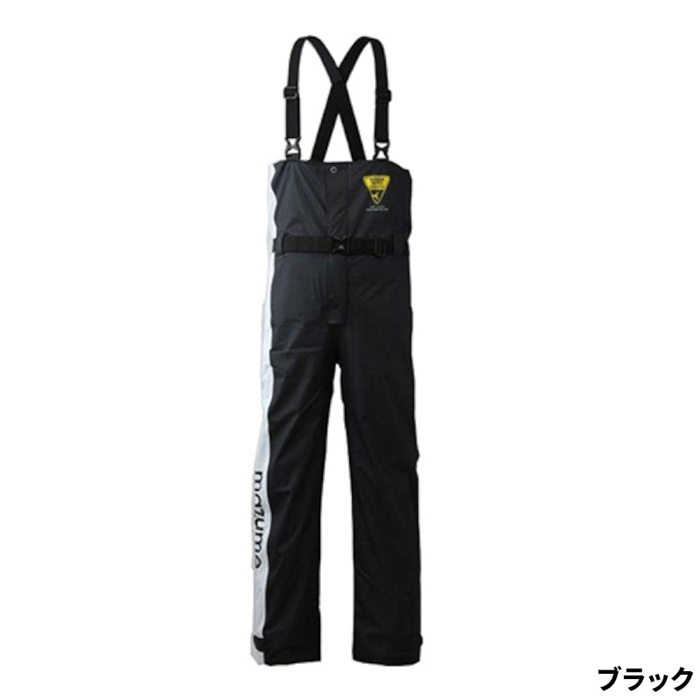 マズメ マズメ ラフウォーター レインパンツ M ブラック MZRP-621