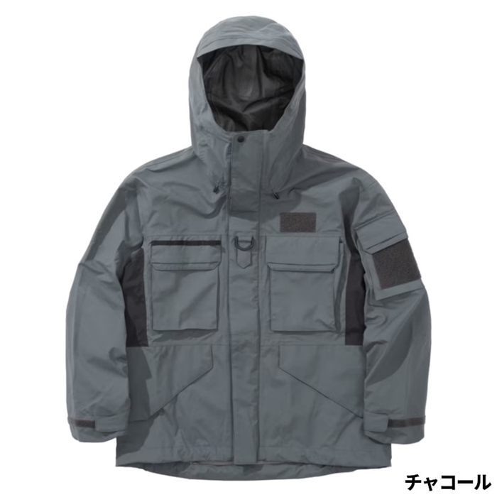 シマノ ESレインジャケット 03 M チャコール RA-023Y - 釣具のポイント