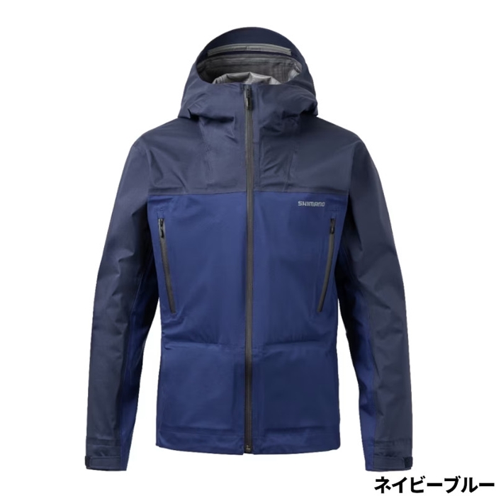 シマノ アングラーズシェル ジャケット 01 XL ネイビーブルー RA-023W