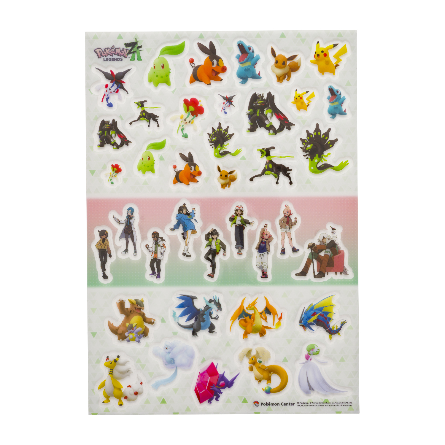 Pokémon LEGENDS Z-A』の発売を記念したグッズが、ポケモンセンターに
