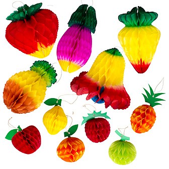 ハニカム七夕飾りセット: 季節装飾・造花｜販促物・販促通販の【POP