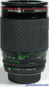 Vivitar Series 1 (Kiron - 22xxxxx) Macro 105mm F2.5 (100mm F2.8