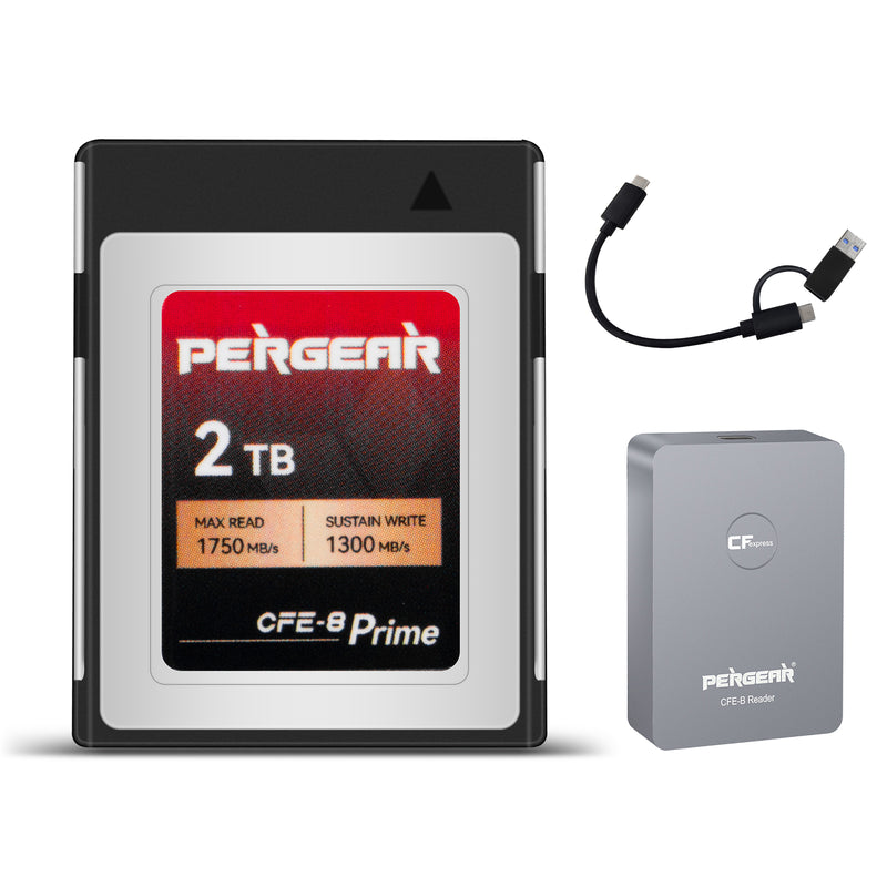 PERGEAR CFE-B Prime CFexpress Type-B Memory Card(2TB) - 2023