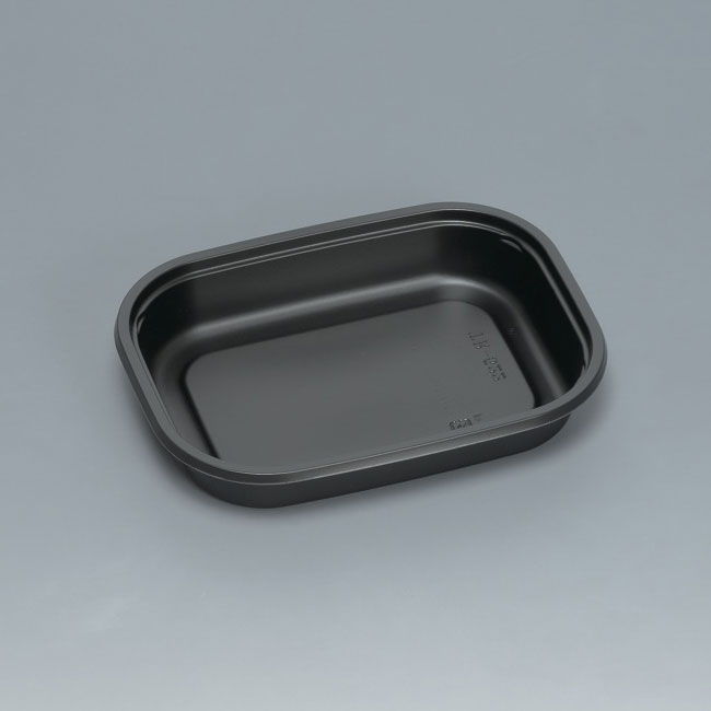 弁当容器 耐寒耐熱容器TR-522H 黒 福助工業 | テイクアウト容器の通販