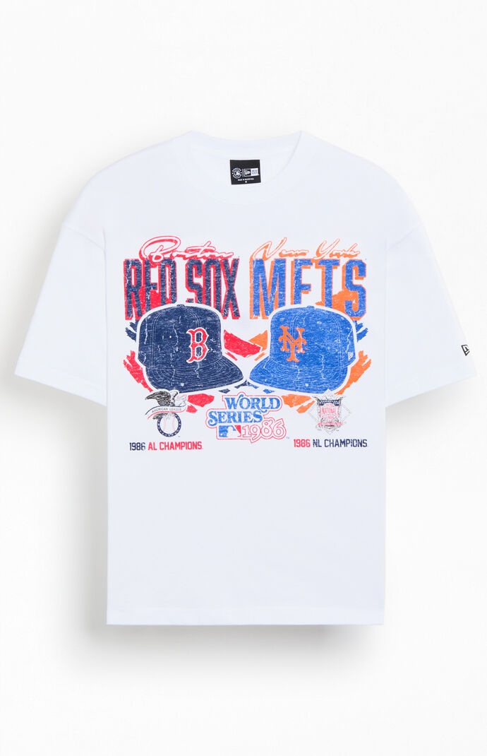 New Era Red Sox Vs Mets 1986 World Series T-Shirt | Pacsun