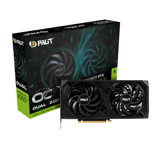 Palit Products - GeForce RTX™ 4060 Ti Dual OC 8GB ::