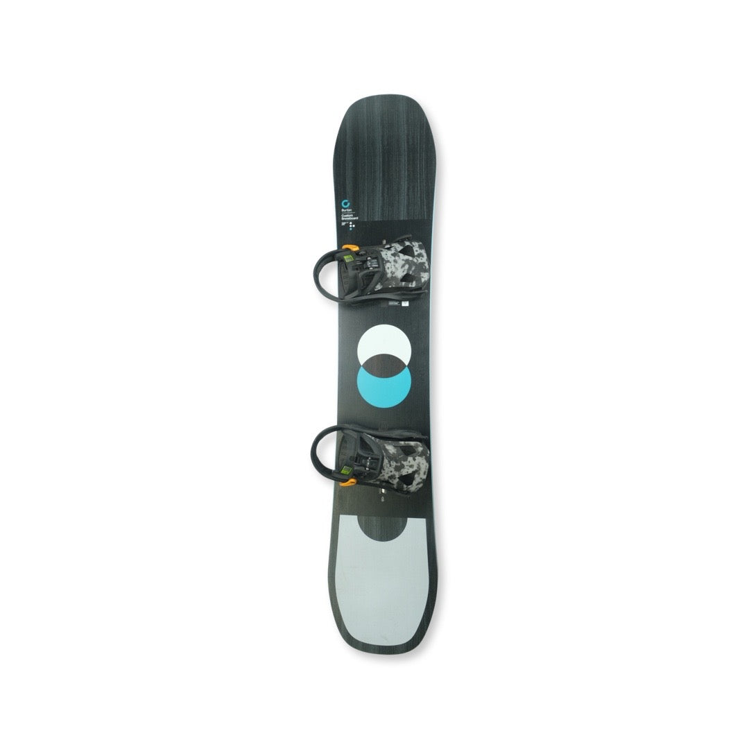 Burton 2020 Custom 145cm Snowboard w/ Step On Bindings – Pando