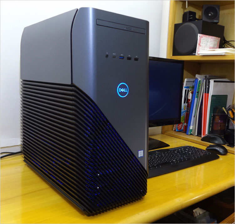 DELL Inspironゲーミングデスクトップ（5680）のレビュー（CoffeeLake
