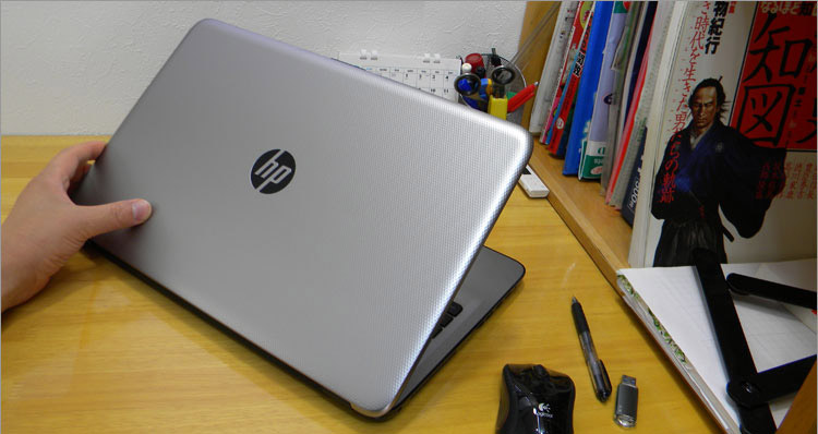 HP 15-af000 エントリーモデル レビュー AMD E1-6015 APU搭載の、低