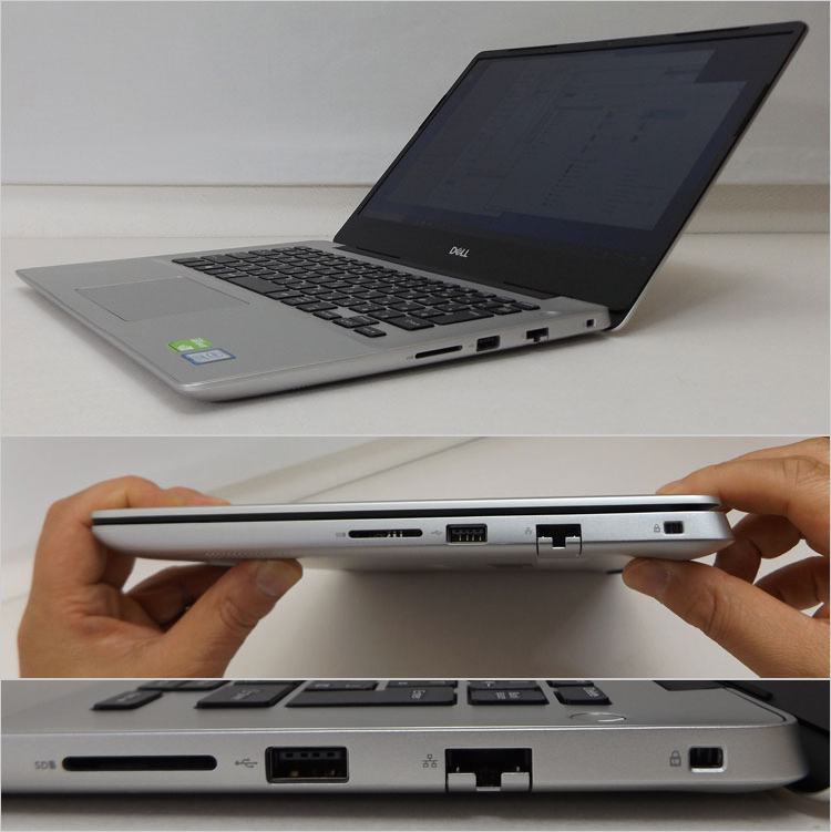 Core i7-8565U搭載、Inspiron 14（5480）の2機目レビュー！プラチナ