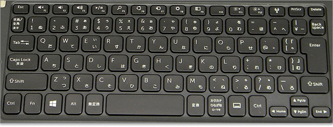 DELL Inspiron 11のキーボードとパームレストデザイン【パソ兄さん】