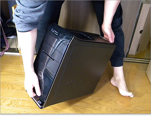 パソ兄さん、DELL XPS 8300の外観などを早わかりレビュー