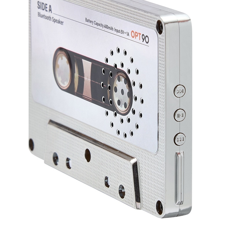 Opt! オプト opt90 カセットテープ型スピーカー(クリアブラック): 通常