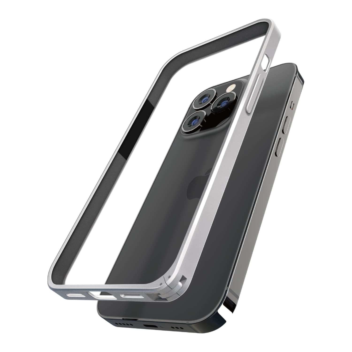 iPhone 13 Pro用 アルミバンパー シルバー｜株式会社PGA