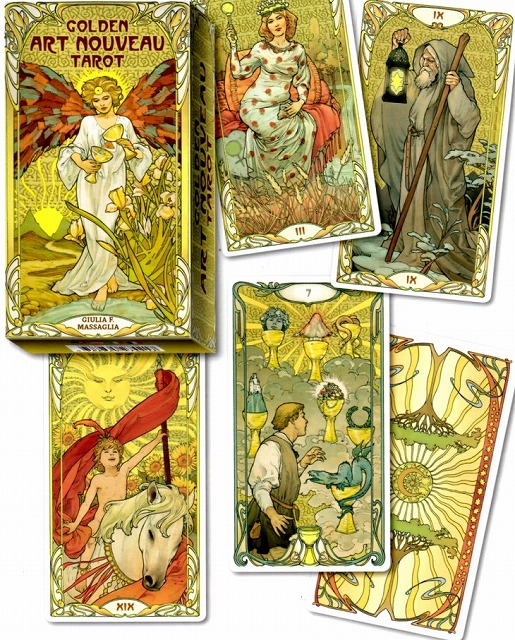 ゴールデン・アールヌーボー・タロット』 商品詳細｜タロットカード