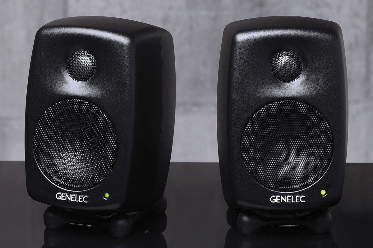 GENELECのアクティブスピーカー・8000／8300シリーズに新色ブラック