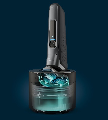 ヒゲの濃さや顔の輪郭を感知し、一人ひとりに合った最適なシェービング