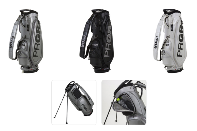 TEAM PRGR選手の愛用グッズ キャディバッグ