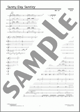 バンド楽譜】Sunny Day Sunday / センチメンタル・バス(バンドスコア 中級)