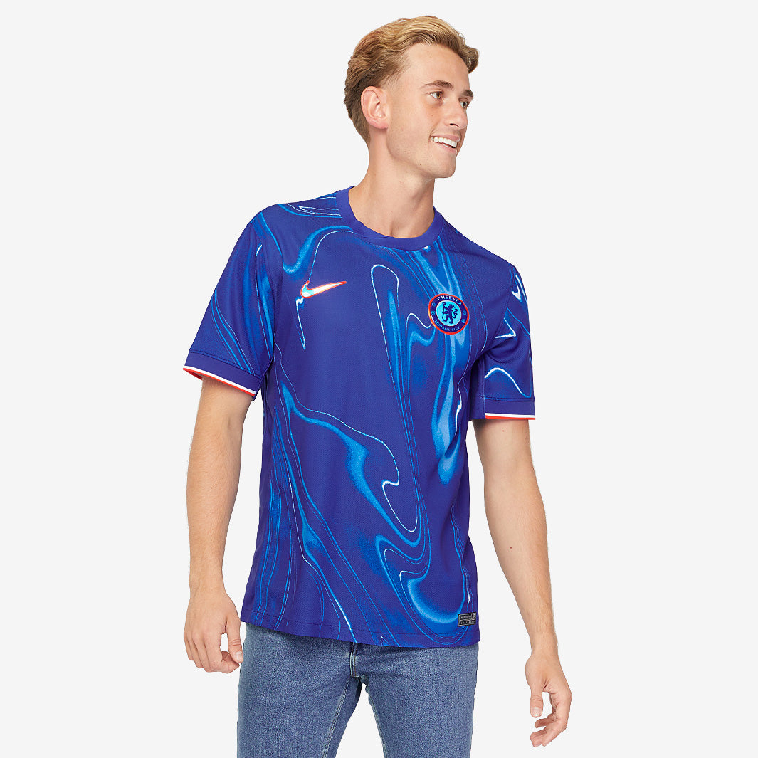 Nike Chelsea 24/25 Dri-FIT Stadium SS Home Shirt - Rush Blue/Team