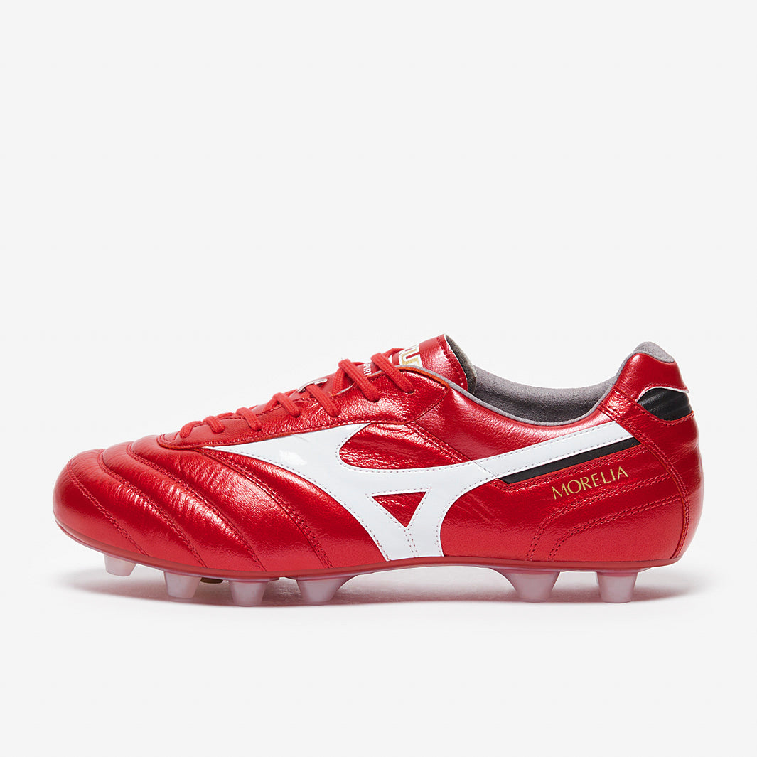 Mizuno Morelia II Made in Japan Firm Ground - Morelia 40th Red