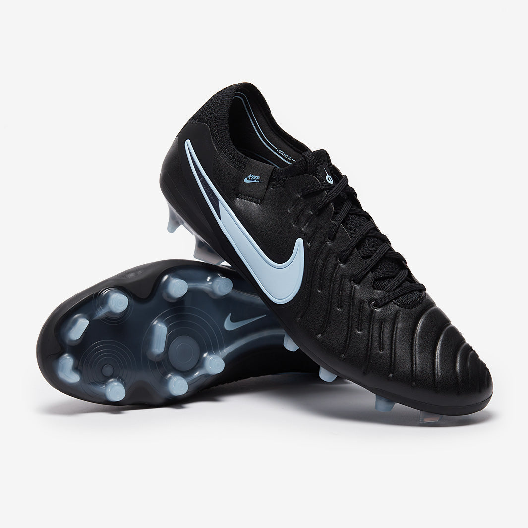 Nike Tiempo Ligera Pro Firm Ground - Black/Obsidian/Ice Blue