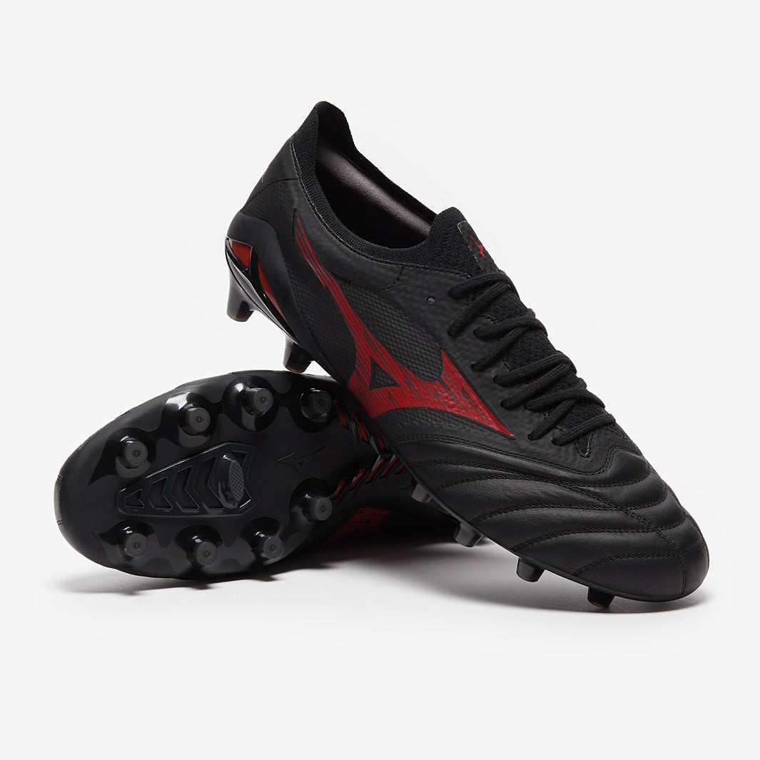 Mizuno Morelia Neo IV Beta Elite Firm Ground - Black/Morelia 40th