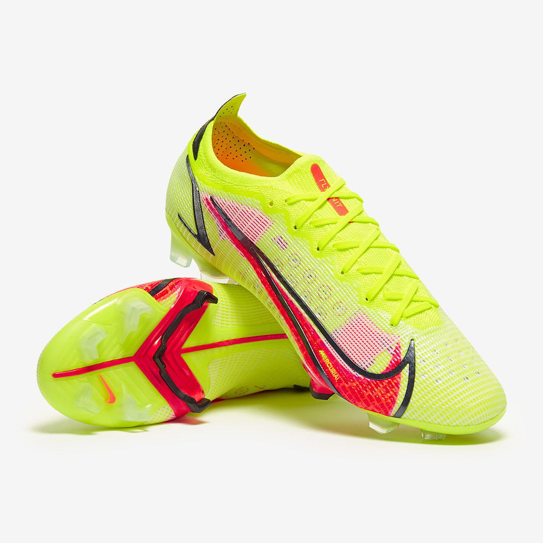 Nike Mercurial Vapor XIV Elite FG - Volt/Bright Crimson/Black